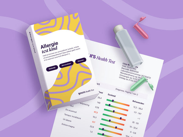 Inhoud van een allergie test