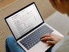 Parasieten test uitslag op laptop