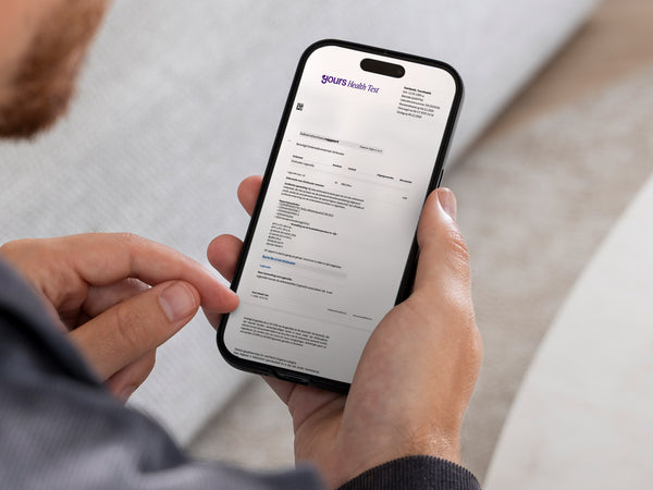 Legionella zelftest uitslag op mobiel