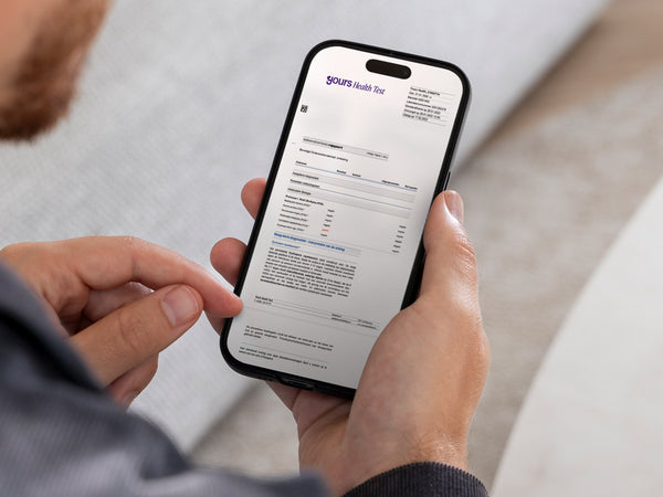 Parasieten test uitslag op mobiel